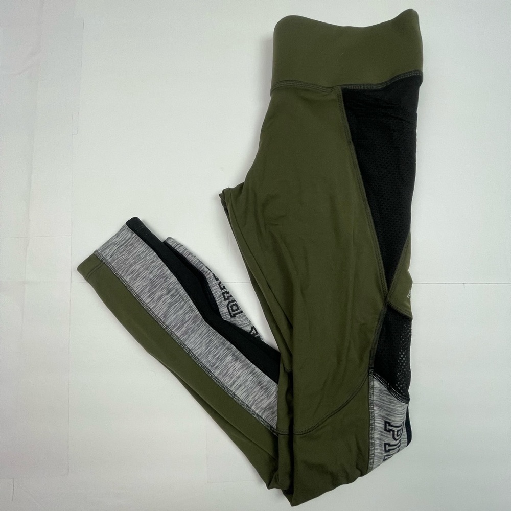 Pink Victoria Secret ultimate green grey leggings athletic pants - Picture 7 of 11